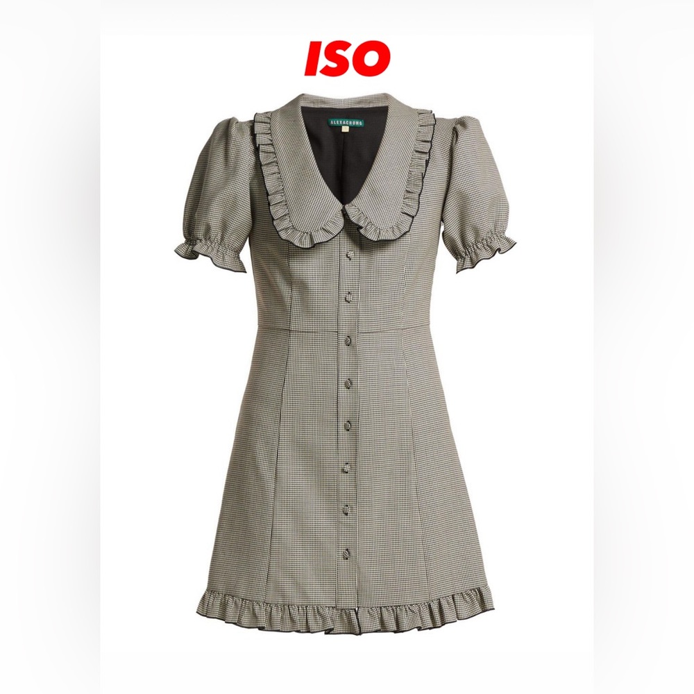IN SEARCH OF (NOT SELLING) Alexa Chung Puritan Collar Babydoll Dress